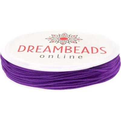 Afbeelding van Satijnkoord (2 mm) Royal Purple (8 Meter)