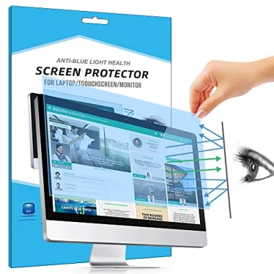 Afbeelding van FiiMoo Verwijderbare 24 inch Laptop Anti Blauw Screen Protector, Glare Filter Film Oogbescherming Licht Blokkerende Protector voor &quot;Monitor Display 16:9
