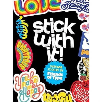 Afbeelding van Stick with It!: A Friends of Type Sticker Book