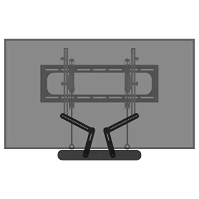 Afbeelding van Sanus WSSAFM1 Soundbar Mount voor Ray Zwart