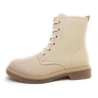 Afbeelding van MARCO TOZZI dames 2 25282 41 Boot Flat, Cream, 39 EU