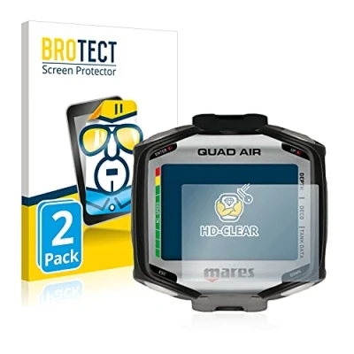 Afbeelding van BROTECT Screenprotector voor Mares Quad Air Folie Beschermfolie transparant (2 Stuks)