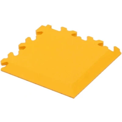 Afbeelding van Cycplus Vloertegelhoeklijst Cyclus 13.5X13.5 Pvc Geel