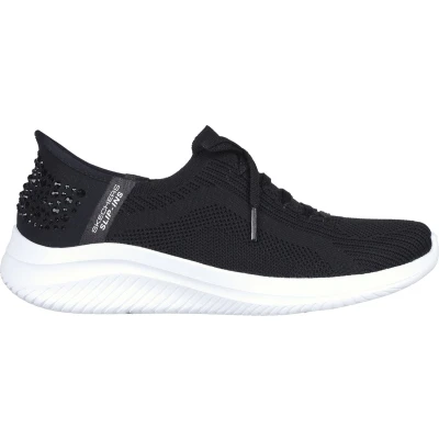 Afbeelding van Skechers Ultra Flex 3.0 Shining Glitz Dames Instappers Zwart Maat 36