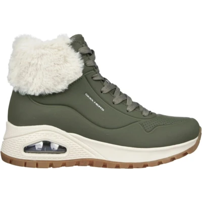 Afbeelding van Skechers Dames Uno Rugged Fall Air Sneaker, Olijf, 39.5 EU