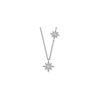 Afbeelding van EngelsRuber damesketen 925 zilver, kleurstoffen zirkonia One Size Zilver 32022691