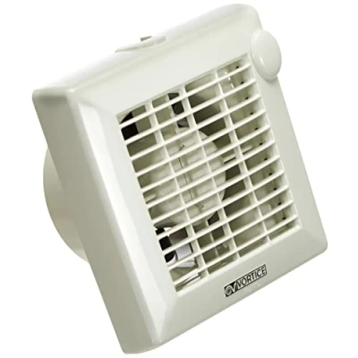 Afbeelding van Vortice wandventilator, voor bevestiging op metselwerk of glas, kleur: wit, artikelnr. 11301
