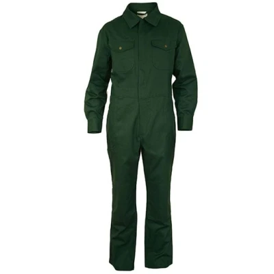 Afbeelding van Carson Classic Workwear KTH735.HY werkoverall van puur katoen 64 mosgroen
