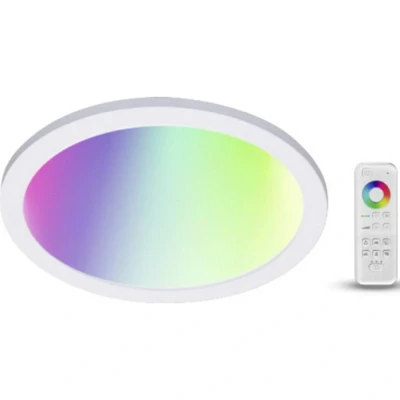 Afbeelding van Müller Licht Smart Led Paneel Loris Tint Rgbw LEDdirect.nl Diameter Ø450mm Te bedienen met een app Dimbaar 5 Jaar Garantie Energiezuinig