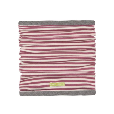 Afbeelding van loud + proud Unisex kinderen omkeerbaar, GOTS gecertificeerde slangsjaal, druif, één maat, grape, One Size