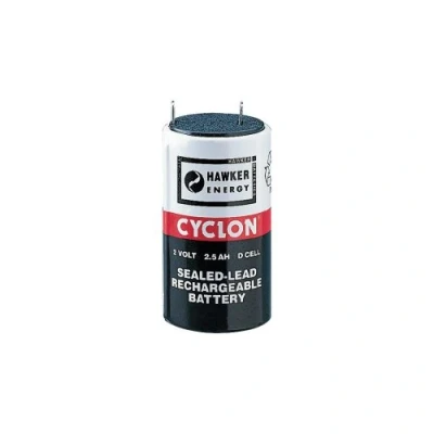 Afbeelding van EnerSys Hawker Cyclon x Loodaccu 2 V 5 Ah Loodvlies (AGM) (Ø h) 45 mm 82 Kabelschoen 6.35 Onderhoudsvrij, Wikkelcellenuitvoering, Cyclusbestendig,
