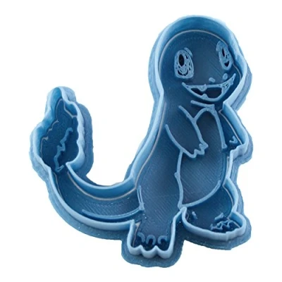 Afbeelding van Cuticuter Pokémon Charmander koekjesuitsteker, blauw, 8 x 7 1,5 cm
