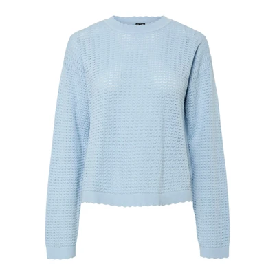 Afbeelding van Pieces Trui, Dames, Maat: XS, Cashmere blue