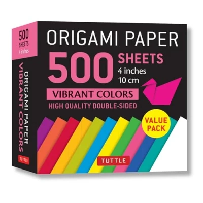 Afbeelding van Origami Paper 500 sheets Vibrant Colors 4 (10 cm)