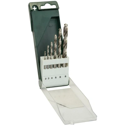 Afbeelding van Bosch Accessories 2609255060 HSS Metaal spiraalboorset 6 delig Geslepen DIN 338 Cilinderschacht 1 set(s)