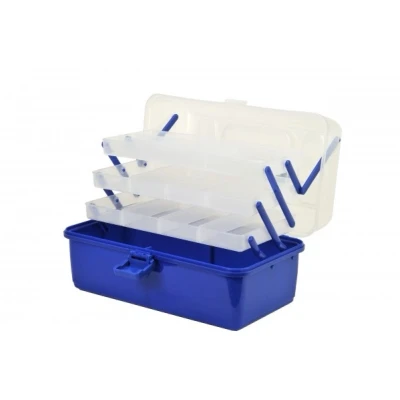 Afbeelding van Shakespeare Tackle Box 3 Cantilever Viskoffer Blauw