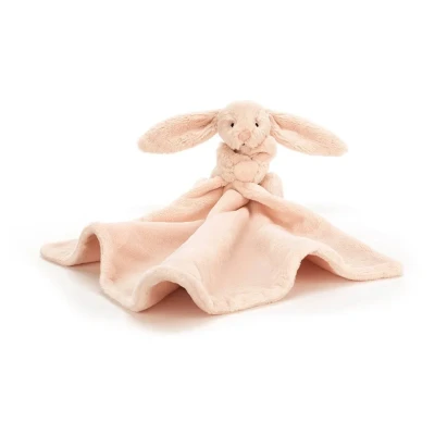 Afbeelding van Jellycat knuffeldoek bashful blush konijn 34 cm