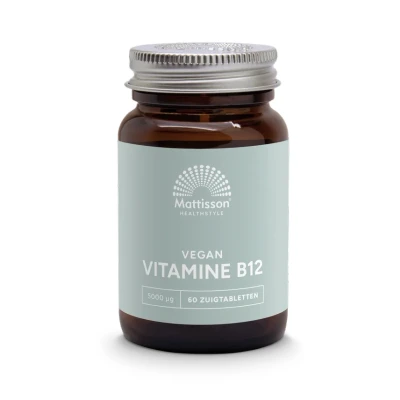 Afbeelding van Mattisson Vitamine B12 5000mcg, 60 tabletten