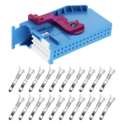 Afbeelding van EMSea 32 PIN Nstrument Dashboard Plug Connector Socket Auto met Terminals Compatibel VW Audi Skoda