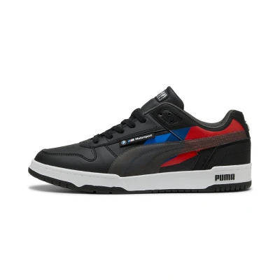 Afbeelding van Puma BMW M Motorsport RBD GAME Sneakers MIT Niedrigem Profil laag blackpop red, Maat: 40.5, Black pop red Kunststof/ textiel