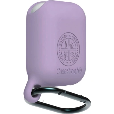 Afbeelding van CaseProof Waterproof Airpods 1e en 2e generatie case Violet
