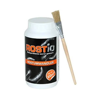 Afbeelding van Rostio Roestomvormer &amp; primer zeer effectieve roestconverter met kwast 1 liter (1 stuk)