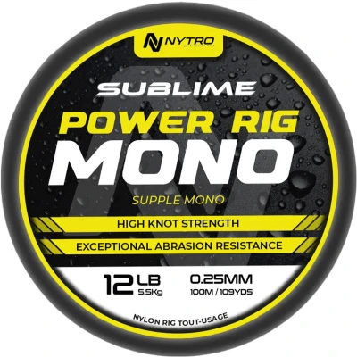 Afbeelding van Nytro Sublime Power Rig Mono (100m) Maat : 0.17mm