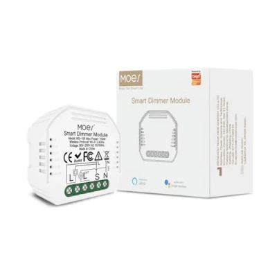 Afbeelding van MOES Tuya WiFi dimmer, Actoren, SmartHome, inbouw, slimme verlichting