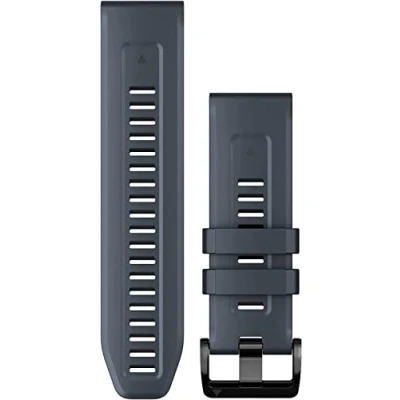 Afbeelding van Garmin Fenix 7X 26 mm Quick Fit graniet blauwe siliconen band