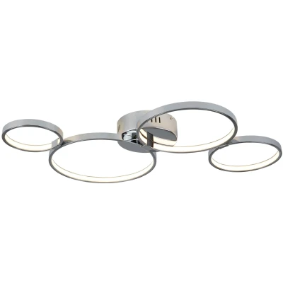 Afbeelding van Searchlight Design plafondlamp Solexa met led 2004 4CC