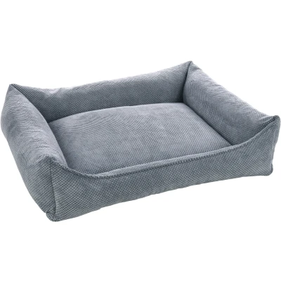 Afbeelding van Orthopedisch hondenmand Reno Blauw Hoogwaardig Memory Foam / 100cm x 80cm 25cm I Ligvlak 65 51,5cm