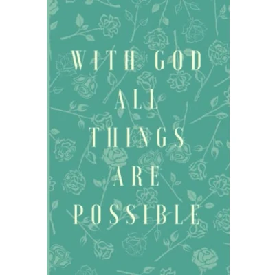 Afbeelding van With God All Things Are Possible