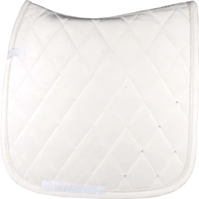 Afbeelding van Pagony Velours zadeldek wit maat:vs full