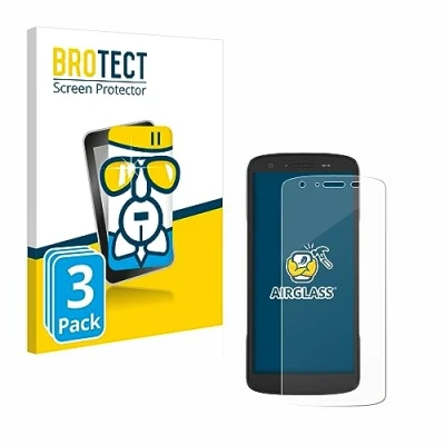 Afbeelding van BROTECT Glas Screen Protector voor Zebra TC22 / TC27 (3 Stuks) Schermbeschermer [9H Hardheid, Beschermglas Folie niet Gehard Glas]