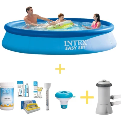 Afbeelding van Intex Zwembad Easy Set 366 x 76 cm Inclusief WAYS Onderhoudspakket &amp; Filterpomp