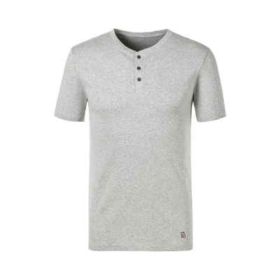 Afbeelding van s.Oliver Tshirt basic, Heren, Maat: XXL, Grau meliert
