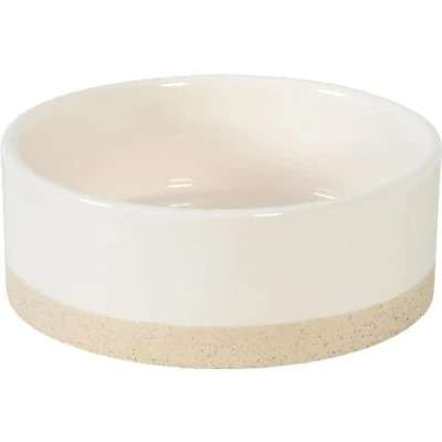 Afbeelding van Zolux olaria voerbak keramiek beige 14 cm 450 ml