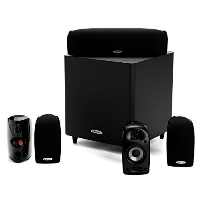 Afbeelding van Polk Audio TL1600 5.1 speakerset met actieve subwoofer Zwart