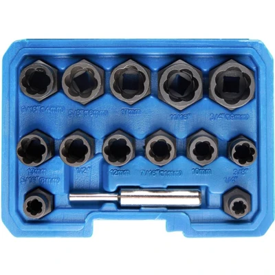 Afbeelding van Kunzer 7SA14.1 Uitdraaier 8 mm, 10 11 12 19 17 16 14 mm 5/16, 1/2, 7/16, 3/8, 1/4, 9/16, 5/8, 11/16, 3/4 3/8