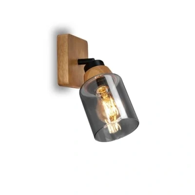 Afbeelding van BRILONER ROYK Leeslamp, Wandlamp Binnen, Lamp, Draaibaar, Woonkamerlamp, Zwart
