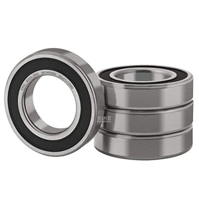 Afbeelding van XiKe 4 Stuks 6005 2RS Afgedicht Kogellager 25x47x12mm Chroomstaal/Voorgesmeerd/Rubber Afdichtingen, 6005RS Groefkogellagers
