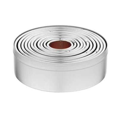 Afbeelding van Vogue set ronde uitsteekvormen 2,3 9(Ø)cm (11 stuks)