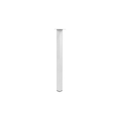 Afbeelding van Tafelpoot Wit Staal Vierkant 72 cm Per Stuk