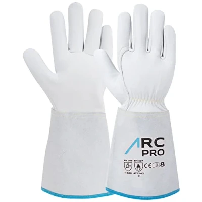 Afbeelding van ACE ARC Pro Werkhandschoen voor lasser Beschermende lederen handschoenen het lassen EN 388/12477 09/L (Pakje van 1)