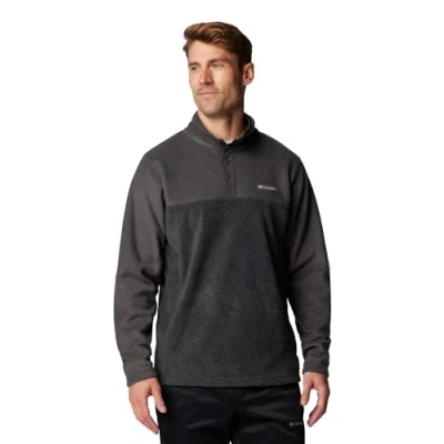 Afbeelding van Columbia Steens Mountain™ Half Snap II Men&#039;s Outdoortrui Charcoal Heather, Shark Maat S