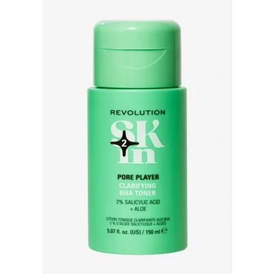 Afbeelding van Revolution SKin, Pore Player Clarifying Toner, Zuiverende Gezichtstoner met Salicylzuur, Zachte Exfoliatie, Veganistisch en Dierproefvrij, 150ml