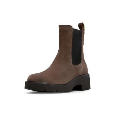 Afbeelding van Camper Dames Milah K400575 Chelsea Bootie, bruin 018, 42 EU, braun EU