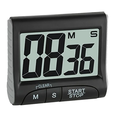 Afbeelding van TFA Dostmann 38.2021.01 Timer Zwart Digitaal