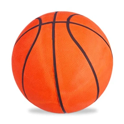 Afbeelding van Relaxdays basketbal maat 7 straatbal binnen en buiten trainen oranje