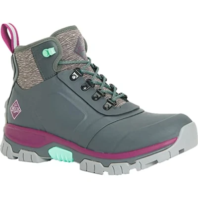 Afbeelding van Muck Boots Apex Performance waterdichte enkellaarzen voor dames, Grijs, 6, 40 EU